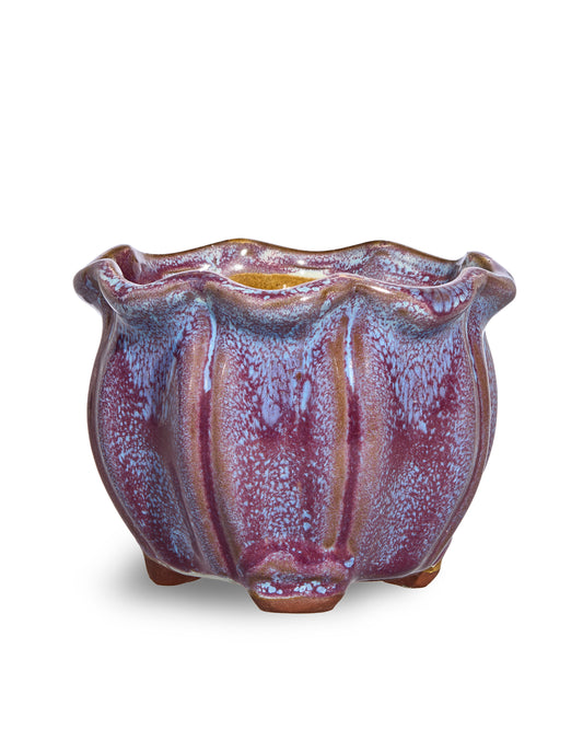 SMALL Purple Succulent Pot - Factory Defect