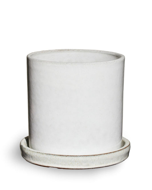 White Indoor Pot